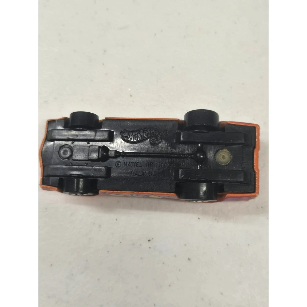 Vintage‎ Hot Wheels 1982 Orange Lightning Bolt Diecast Car Malaysia Blackwall